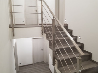  Vinylove schody bez nosu BUKOMA dub Legend sedy